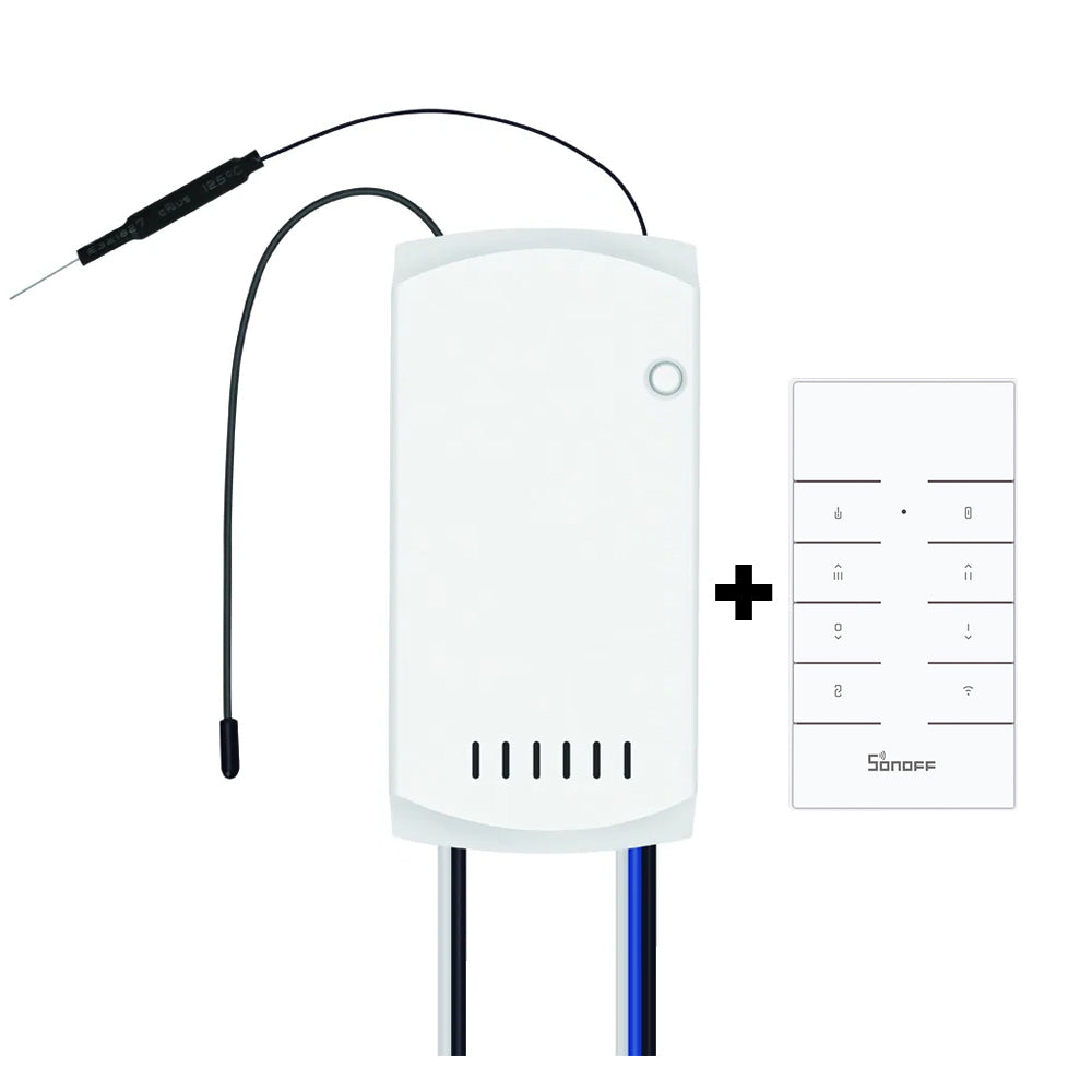 SONOFF iFAN04-H WiFi + RF 433MHz fan light control Tasmota 14 iobroker