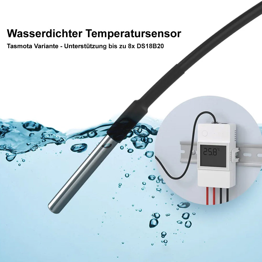 SONOFF THR316D TH Elite 16A WiFi Smart Switch Tasmota 15 opt. 4x DS18B20 1-5m