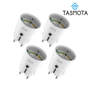 4X Nous A1T 16A 3680W Consumption Measurement WiFi Smart Socket Tasmota preinstalled
