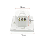 Load the image into the gallery viewer, ATHOM SK01-TAS WiFi Smart Wall Socket with Consumption Measurement 16A 3680W TASMOTA
