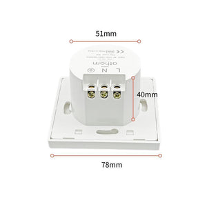 ATHOM SK01-TAS WiFi Smart Wall Socket with Consumption Measurement 16A 3680W TASMOTA