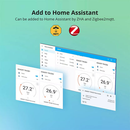1-8x Sonoff TRVZB Zigbee 3.0 Smart Thermostat Radiator Valve
