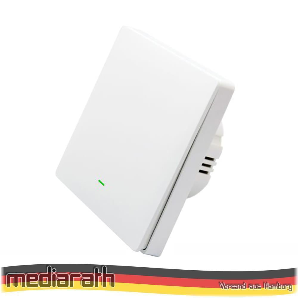 SmartWise B1LNW WiFi + RF Smart 1-fach Wandschalter physischer Taster Tasmota 13