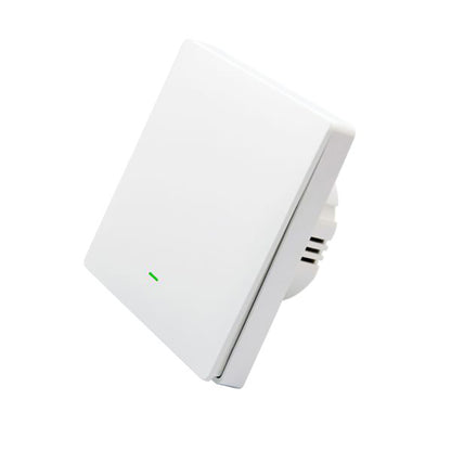 SmartWise B1LNW WiFi + RF Smart 1-Gang Wall Switch Physical Button Tasmota