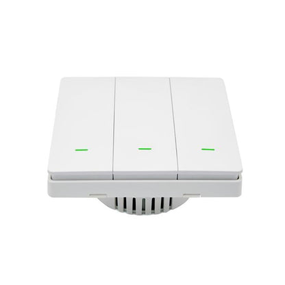 SmartWise B3LNW WiFi + RF Smart 3-fach Wandschalter physischer Taster Tasmota 13