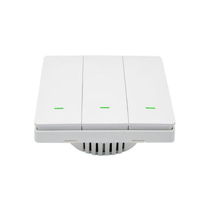 SmartWise B3LNW WiFi + RF Smart 3-fach Wandschalter physischer Taster Tasmota 13