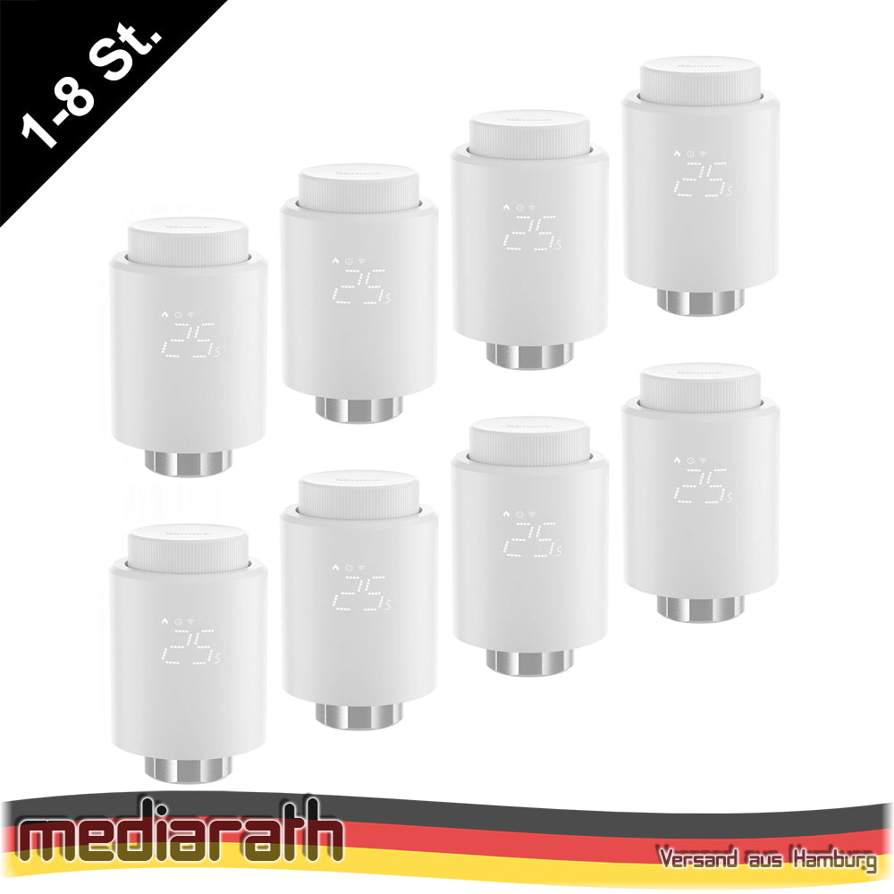 1-8x Sonoff TRVZB Zigbee 3.0 Smart Heizkörperthermostat Regler Radiator Valve