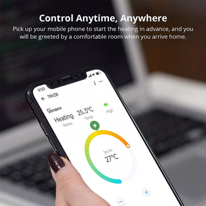 Sonoff TRVZB Zigbee 3.0 Smart Radiator Thermostat Controller Radiator Valve