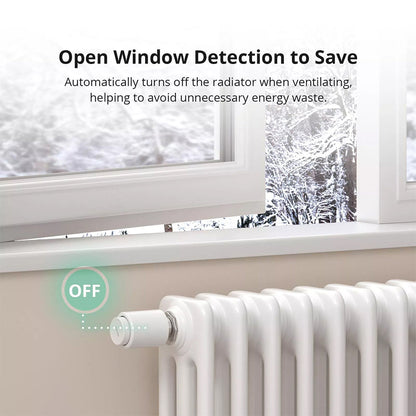 Sonoff TRVZB Zigbee 3.0 Smart Radiator Thermostat Controller Radiator Valve
