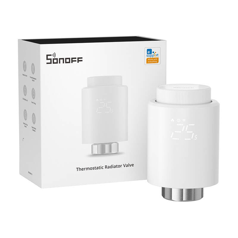Sonoff TRVZB Zigbee 3.0 Smart Radiator Thermostat Controller Radiator Valve