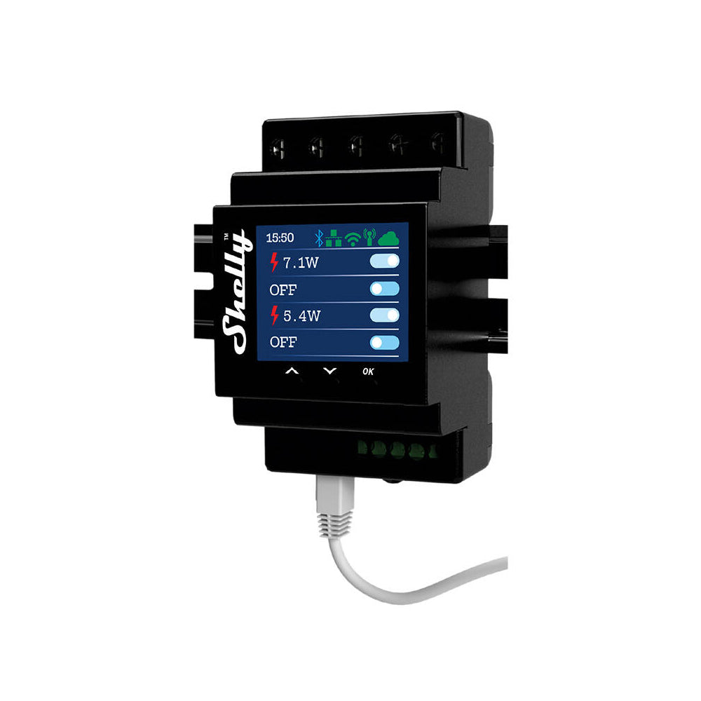 Shelly Pro 4PM WiFi LAN 4 Way Smart Relay Switch Power Meter Tasmota