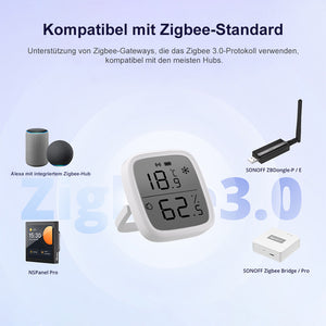 Sonoff SNZB-02D ZIGBEE 3.0 Temperatur und Feuchtigkeitssensor mit LCD Display