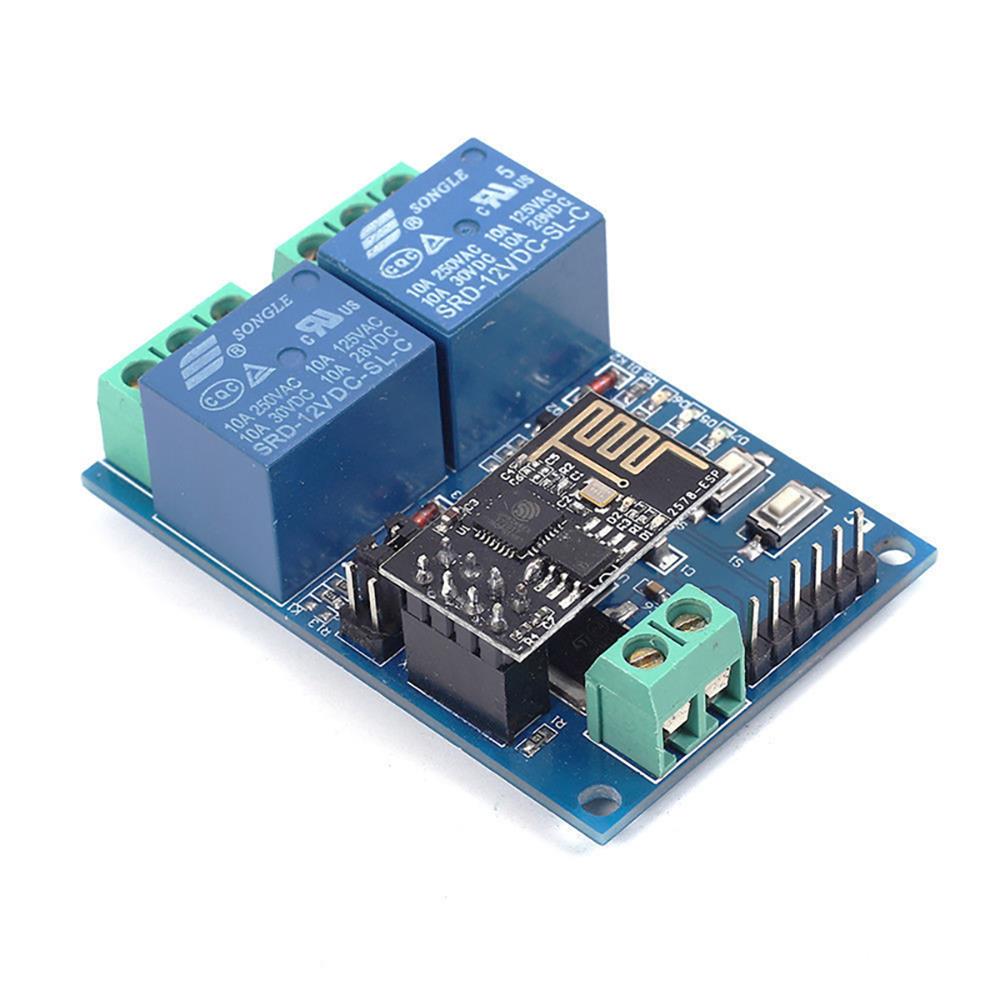 LC Technology 12V 2 Kanal Relais 2 Channel Relay ESP8266 WIFI - Tasmota 14 NEU