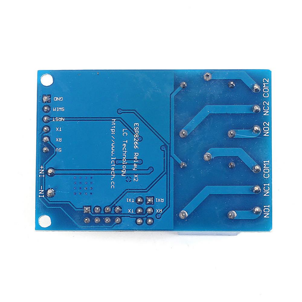 LC Technology 12V 2 Kanal Relais 2 Channel Relay ESP8266 WIFI - Tasmota 14 NEU