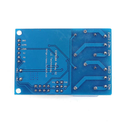 LC Technology 12V 2 Kanal Relais 2 Channel Relay ESP8266 WIFI - Tasmota 14 NEU