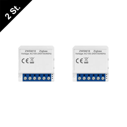 1-8X AVATTO ZWSM16 ZigBee 3.0 1-4 Kanal Smart Switch Modul Lichtschalter TUYA