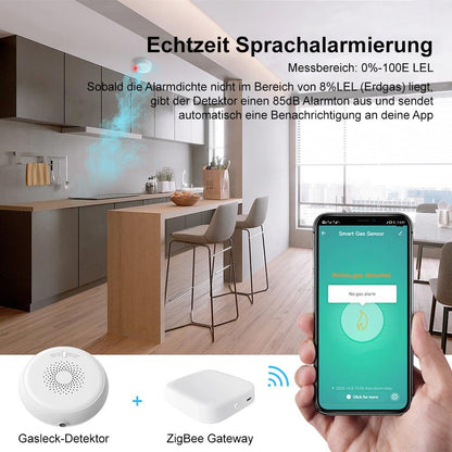 IMOU IOT-ZGA1-EU ZigBee Smart Gas Detector Alarm CNG LNG Methane 85dBm