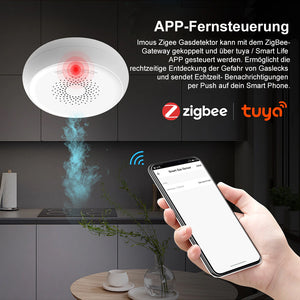 IMOU IOT-ZGA1-EU ZigBee Smart Gas Detector Alert CNG LNG Methane 85dBm
