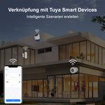 Lade das Bild in den Galerie-Viewer, NEO NAS-AB06B ZigBee 3.0 Outdoor Solar Smart Alarm Sirene TUYA IPX5 95dB

