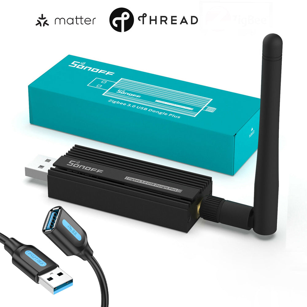 Home Assistant Green Smart Home Hub 2X USB, Gigabit LAN opt. Sonoff ZBDongle-E