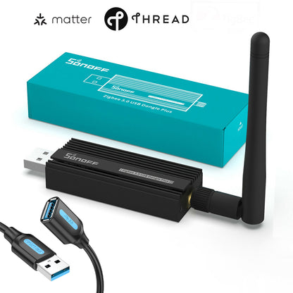 Home Assistant Green Smart Home Hub 2X USB, Gigabit LAN opt. Sonoff ZBDongle-E