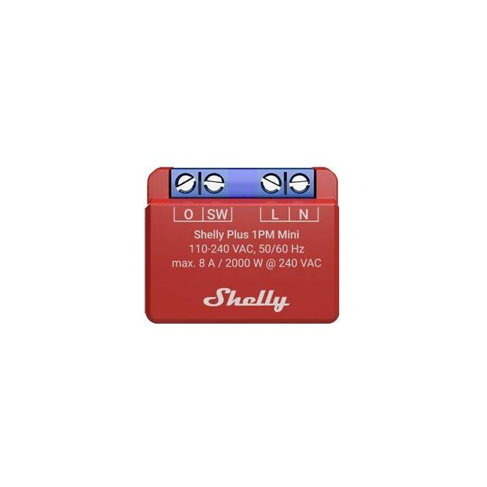 Shelly Plus 1PM Mini Gen3 8A AC ESP32 WiFi Relais Energiemessung Tasmota 13