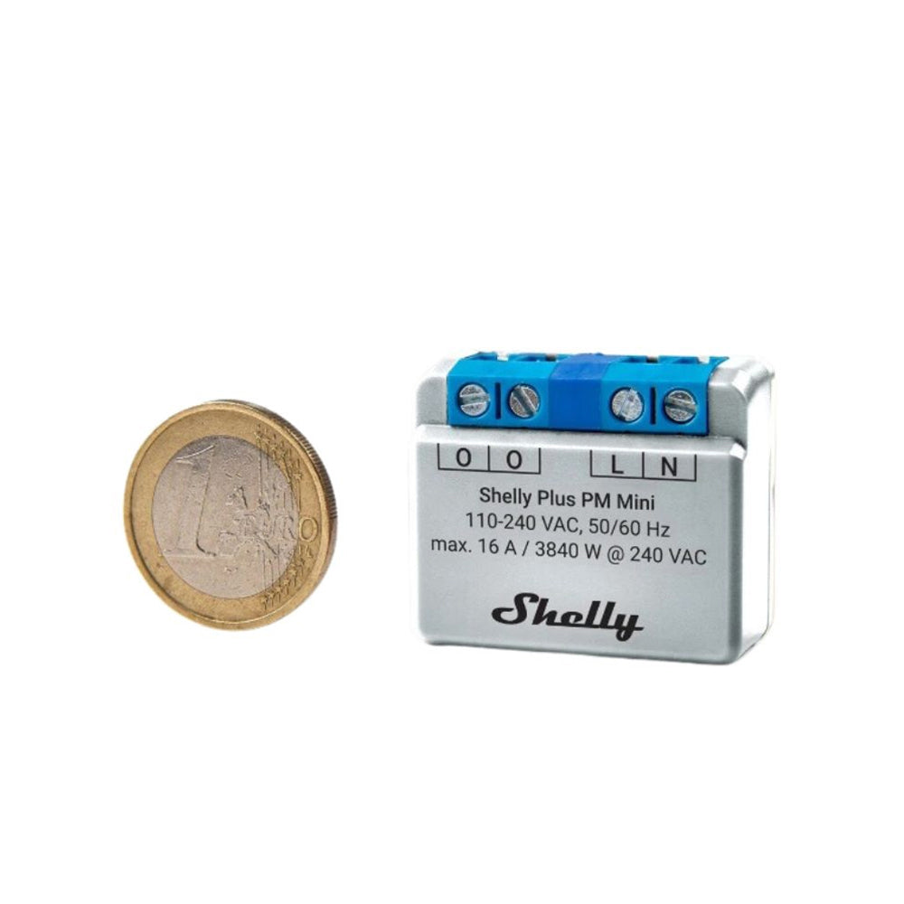 Shelly Plus PM Mini 16A AC Energieeinspeisung WiFi Power Metering Tasmota 13 PV