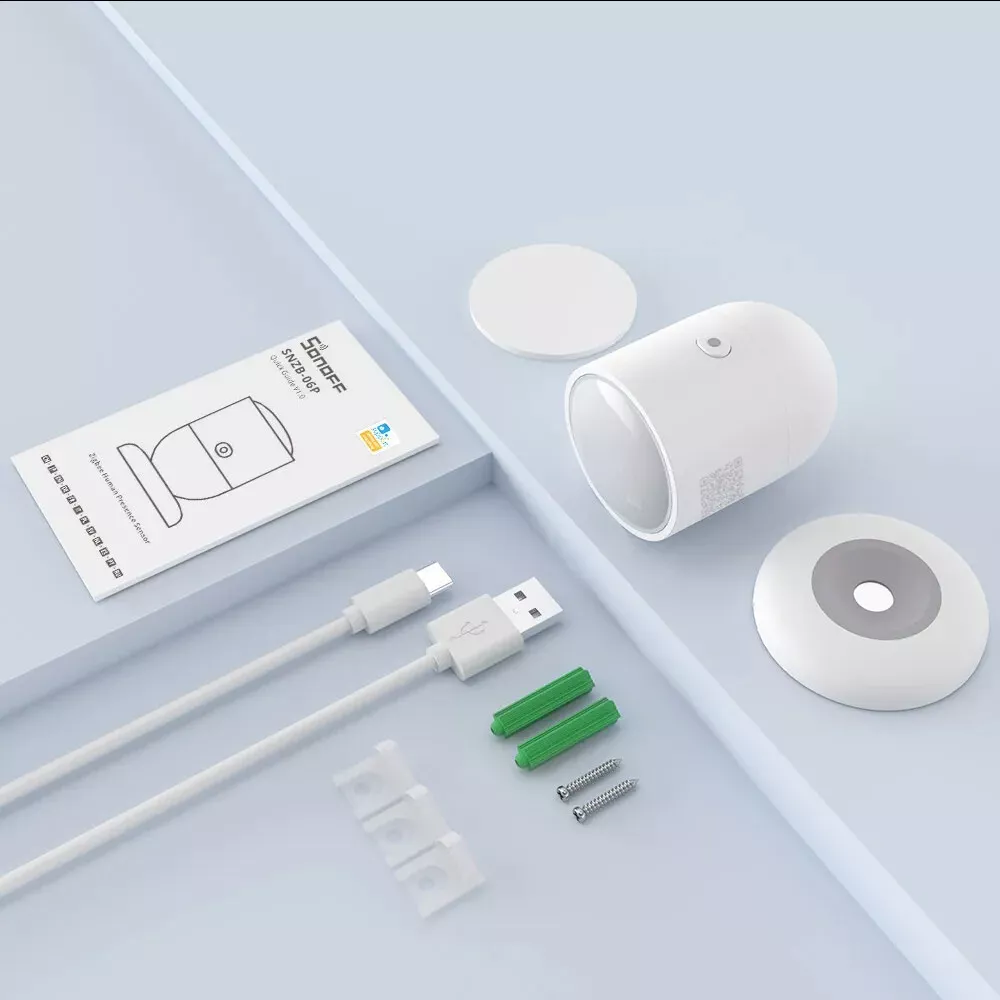 Sonoff SNZB-06P ZigBee 3.0 Smart Microwave Presence Sensor
