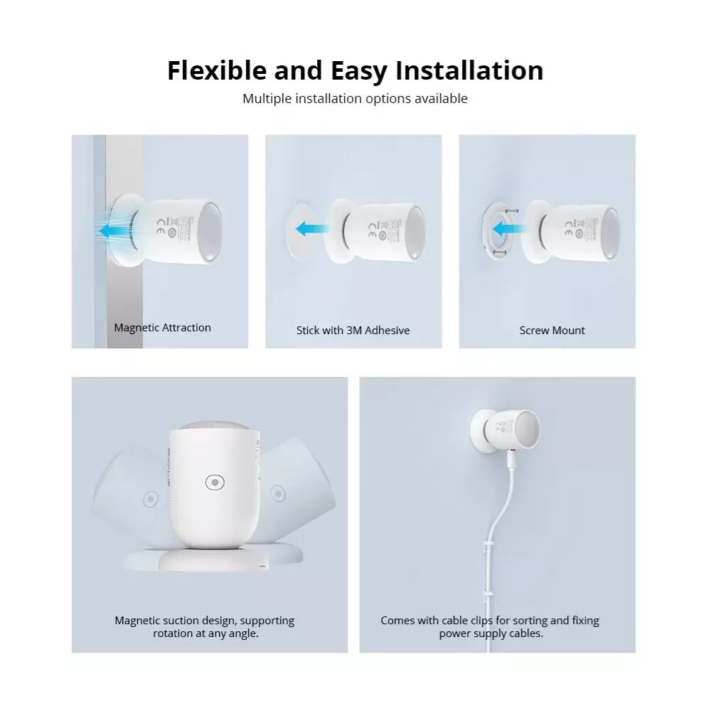 Sonoff SNZB-06P ZigBee 3.0 Smart Mikrowellen Präsenz Anwesenheitssensor