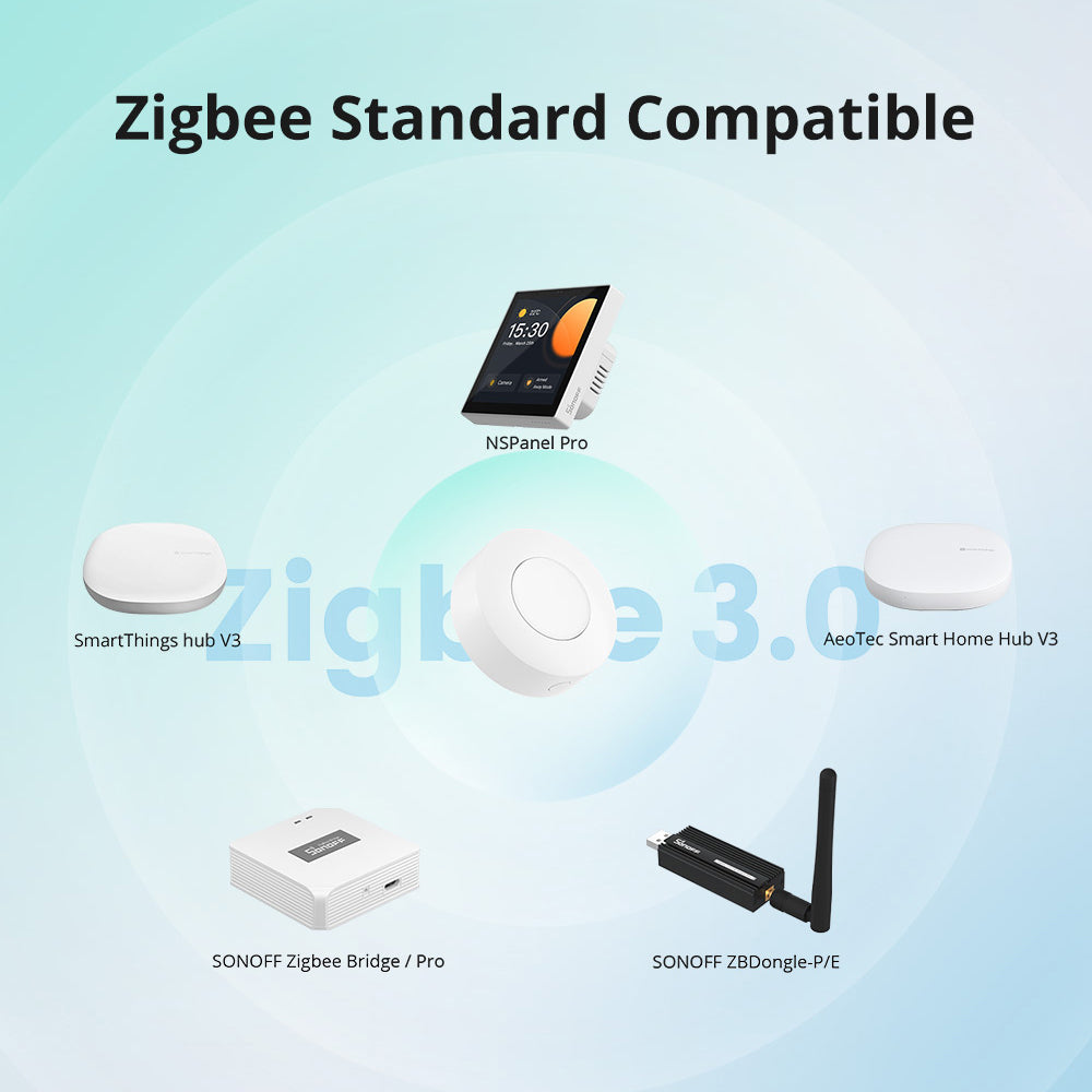 Sonoff SNZB-01P ZigBee 3.0 Smart Wireless Switch Button Switch Remote