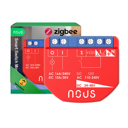 NOUS B1Z Zigbee 3.0 Smart Switch 1 Kanal 1 Channel AC - DC no PM