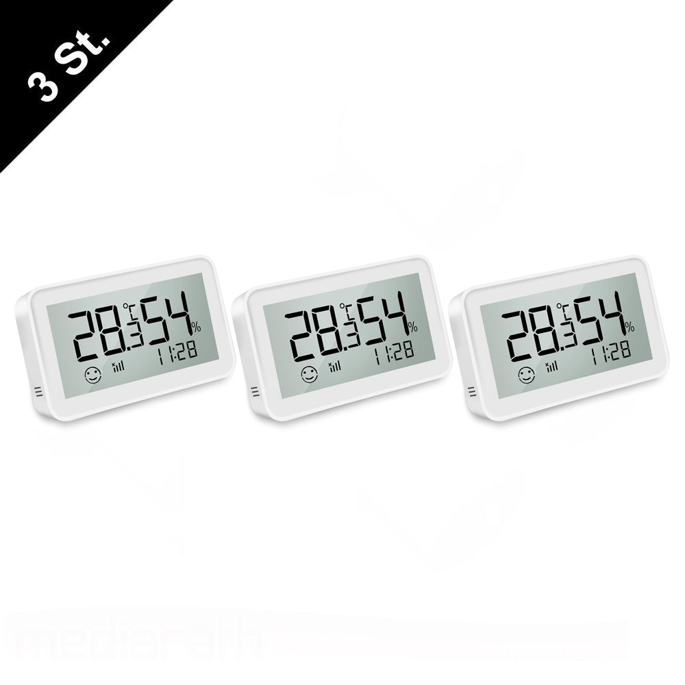 NOUS E6 Zigbee 3.0 Smart Temperatur Sensor Hygrometer LCD MQTT ZigBee2MQTT Tuya