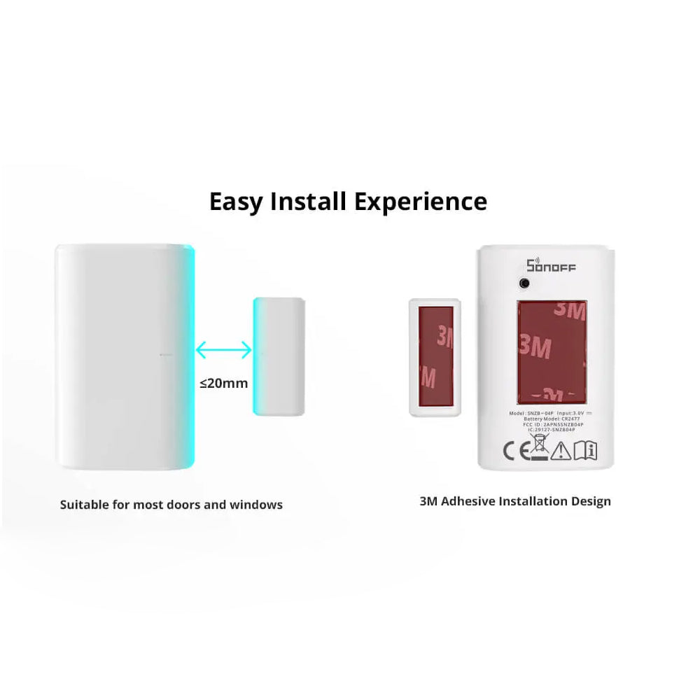Sonoff SNZB-04P Zigbee 3.0 Smart Door and Window Sensor - Door Window Sensor