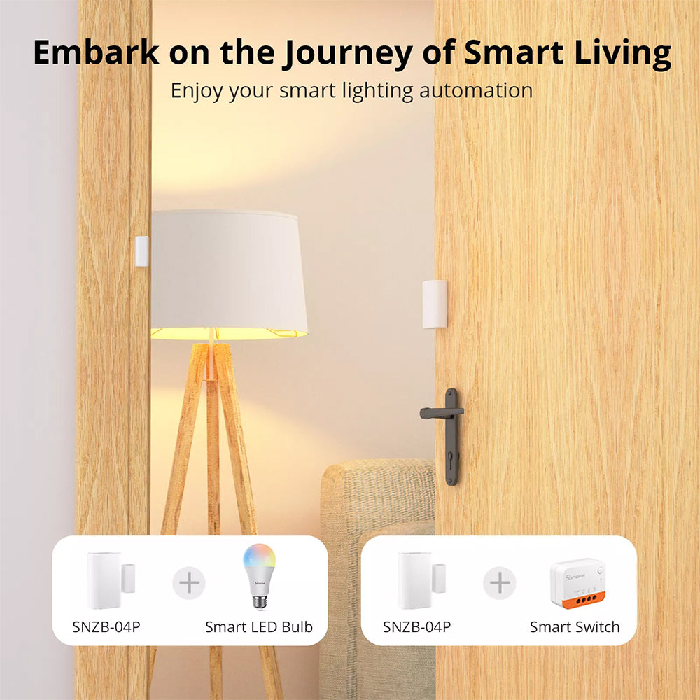 Sonoff SNZB-04P Zigbee 3.0 Smart Door and Window Sensor - Door Window Sensor