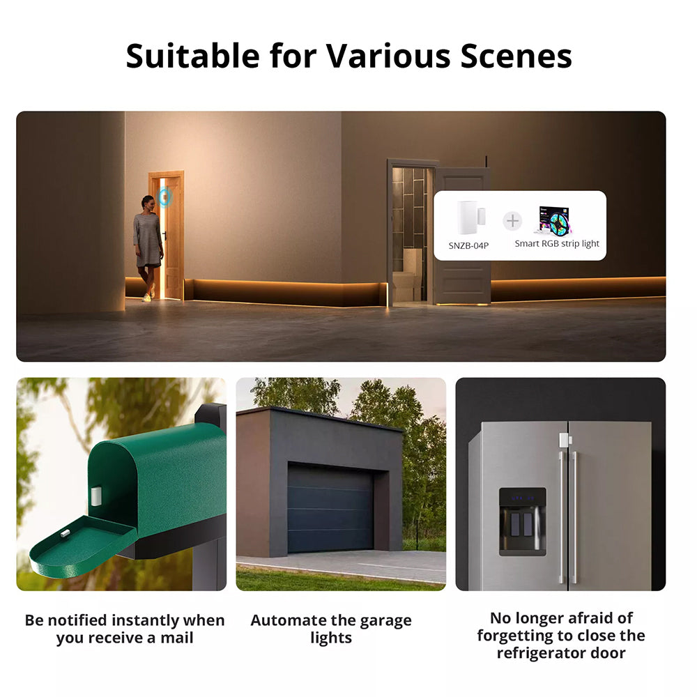 Sonoff SNZB-04P Zigbee 3.0 Smart Door and Window Sensor - Door Window Sensor