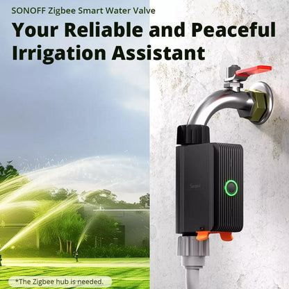 Sonoff SWV-BSP Zigbee Smart Irrigation System Water Valve ZHA 2MQTT