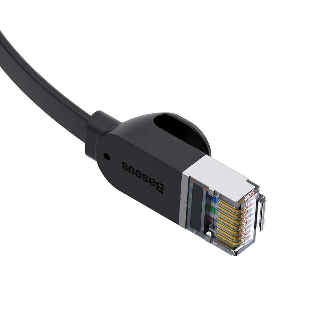 Baseus Cat 6 UTP LAN Ethernet RJ45 Cable Flat black 1m
