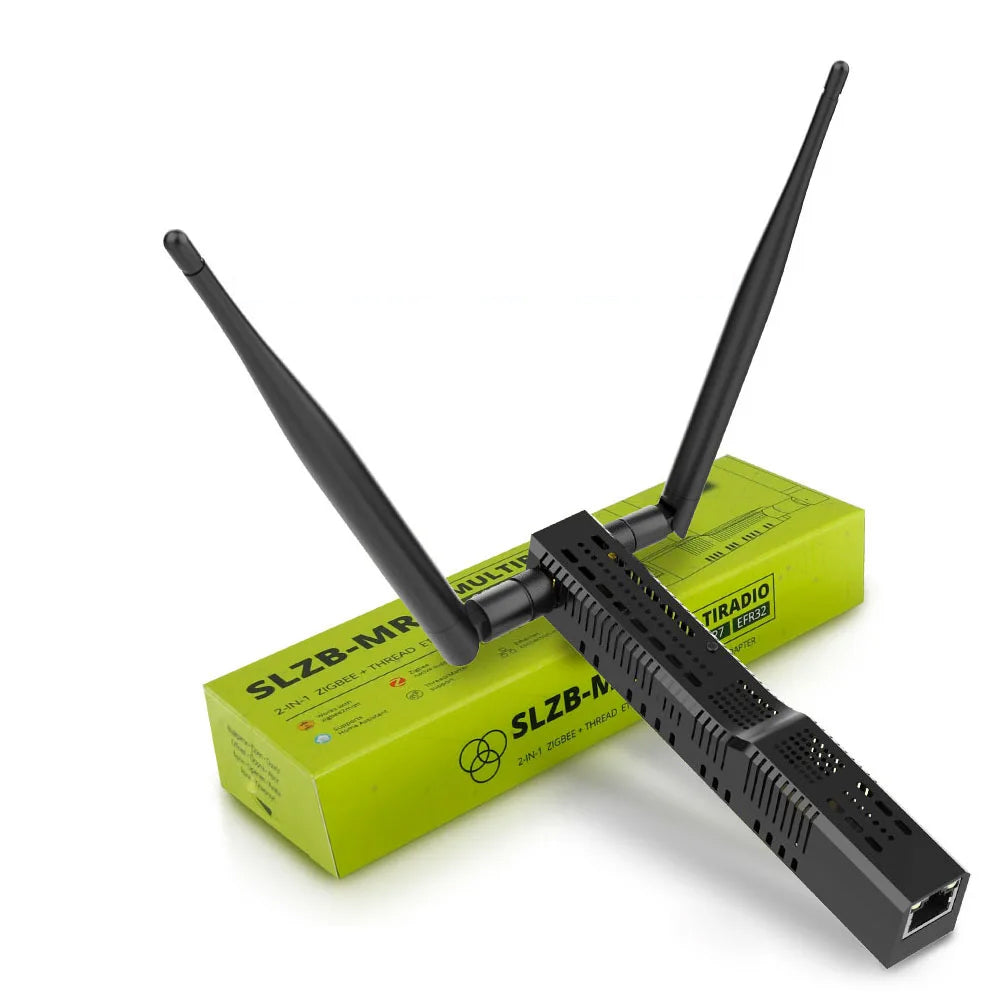 PRE-ORDER - SMLIGHT SLZB-MR1 Zigbee Thread Multiradio CC2652P7 EFR32MG21 LAN PoE USB Wi-Fi