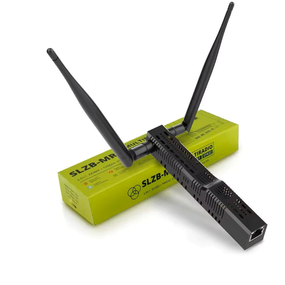 SMLIGHT SLZB-MR1 Zigbee Thread Multiradio CC2652P7 EFR32MG21 LAN PoE USB Wi-Fi