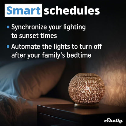 Shelly Wave 1 MINI 1 Kanal Smart Switch 8A 240V AC 5A 30V DC Z-WAVE