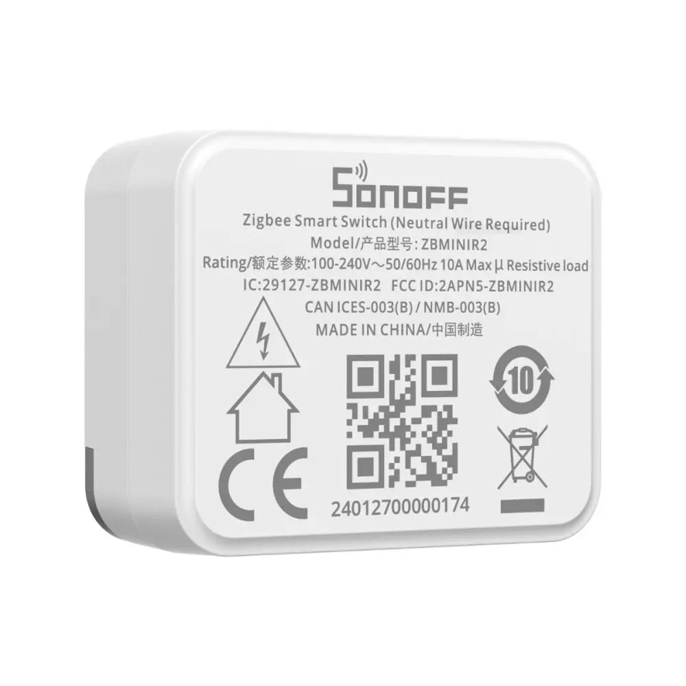SONOFF ZBMINIR2 ZBMINI Extreme Zigbee 3.0 Smart Relay Modul ZHA Zigbee2MQTT
