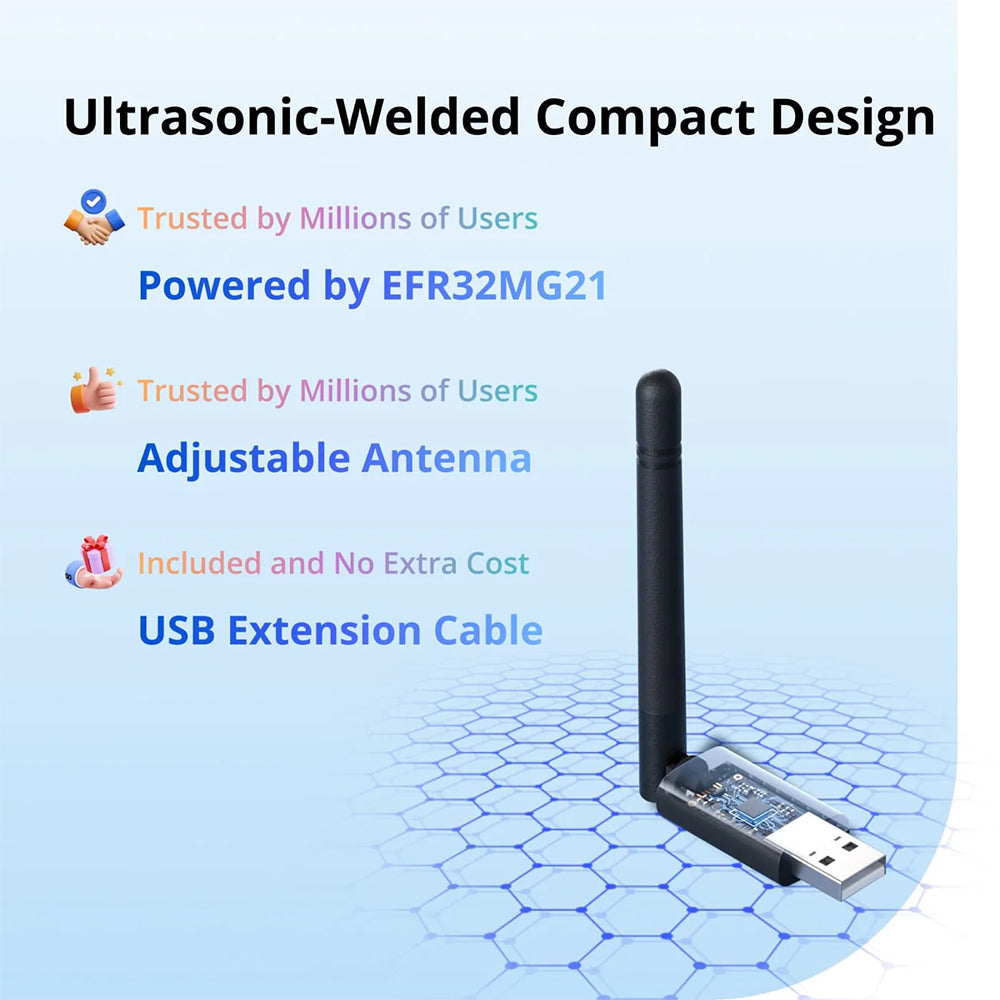 SONOFF Dongle Lite MG21 Zigbee Thread USB Dongle-LMG21 Zigbee2MQTT ZHA Router