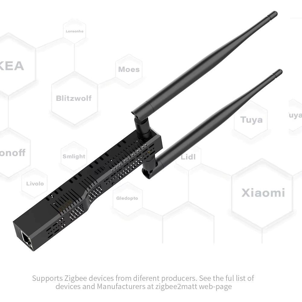SMLIGHT SLZB-MR4U Zigbee Thread Multiradio CC2652P10 EFR32MG26 LAN PoE USB Wi-Fi