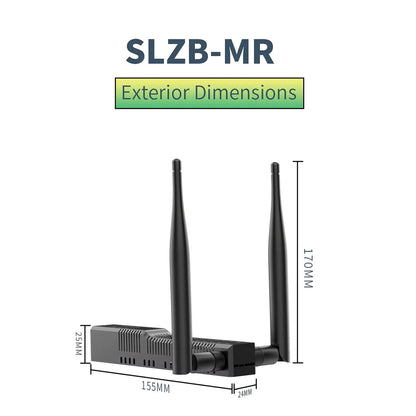 SMLIGHT SLZB-MR4U Zigbee Thread Multiradio CC2652P10 EFR32MG26 LAN PoE USB Wi-Fi