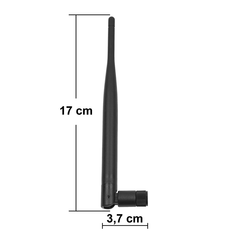 6dBi ANTENNA + Cable RP-SMA M.2 IPEX MHF4 U.fl 2,4G 5Ghz WLAN Dualband NEW