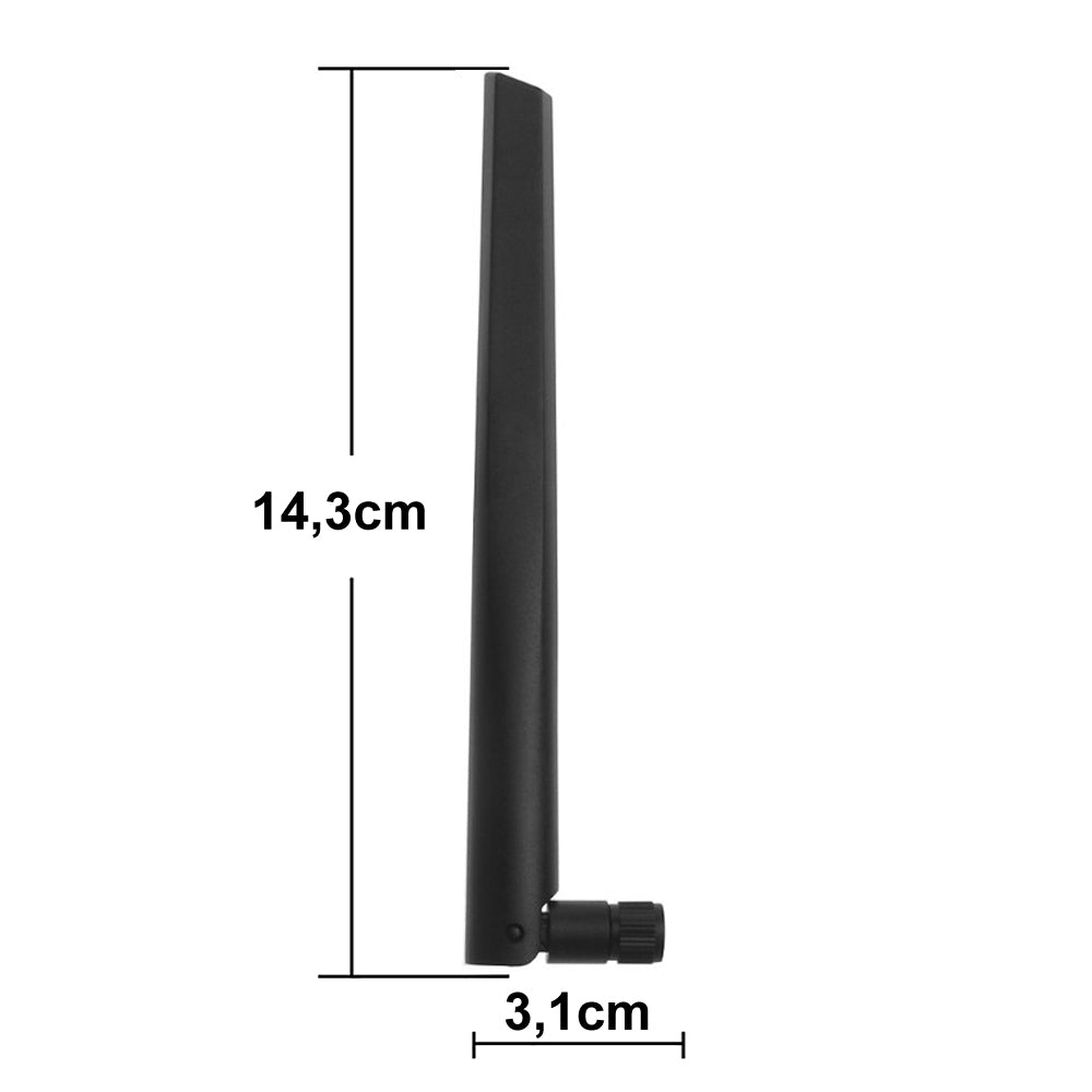 WiFi ANTENNA 6dBi + Cable RP-SMA M.2 IPEX MHF4 U.fl 2.4G 5.8Ghz Dualband NEW