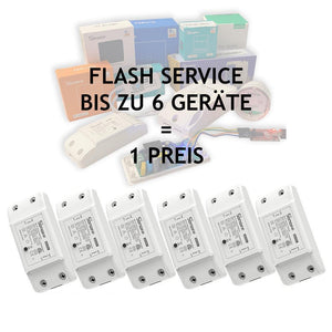 Tasmota Flash Service für Sonoff, Blitzwolf, Gosund, Shelly, Arilux, ESP Device