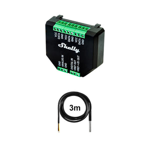 Shelly Plus AddOn Sensor Erweiterung für Plus Devices - max. fünf DS18B20 DHT22