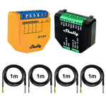 Load the image into the gallery viewer, Shelly Plus i4 DC + Plus Addon + DS18B20 Temp Sensor 4 Channel WiFi Controller
