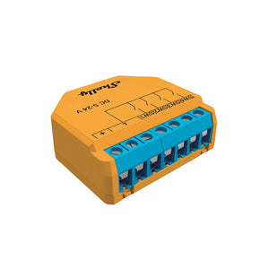 Shelly Plus i4 DC + Plus Addon + DS18B20 Temp Sensor 4 Channel WiFi Controller